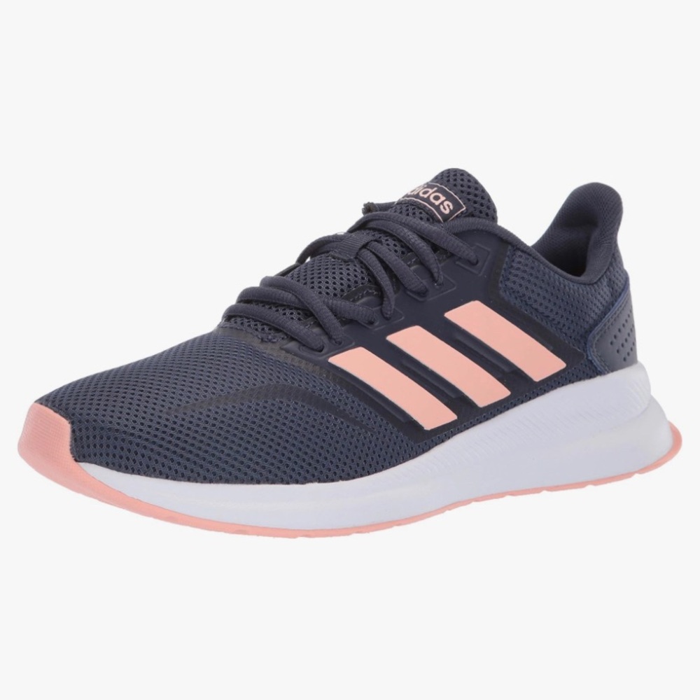 Adidas Runfalcon Women’s Athletic Running Shoes Size: 7 Trace Blue/Dust Pink